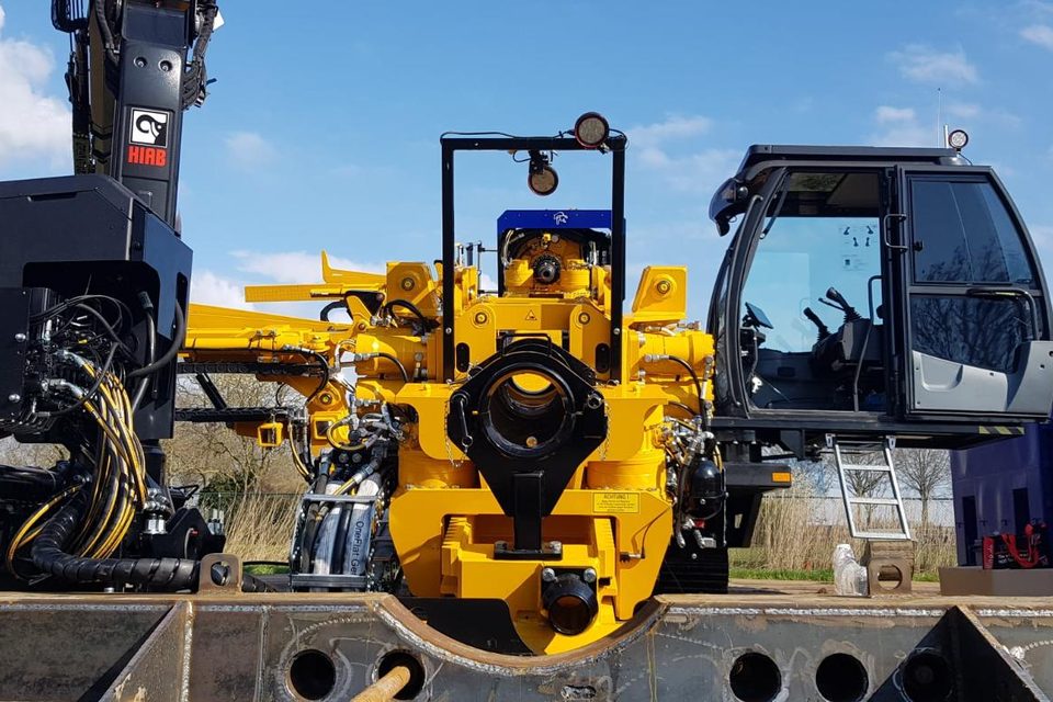Boorinstallatie van Holland Drilling voor een gestuurde boring